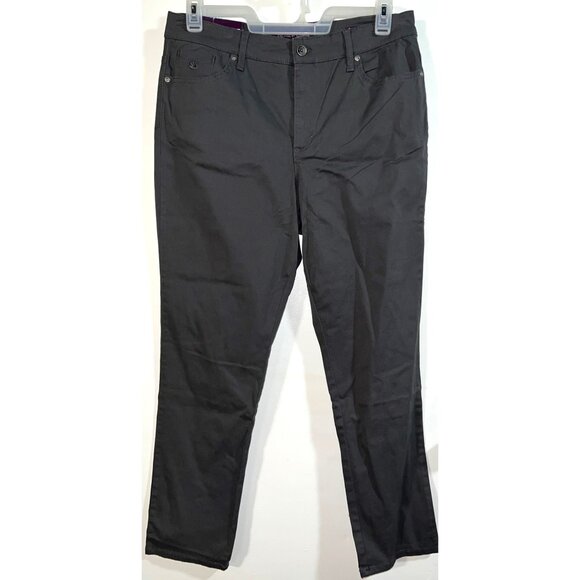 Gloria Vanderbilt Amanda 2.0 Grey Shadows Womens Pants Size 12  NEW MSRP $48.00 - Picture 1 of 3